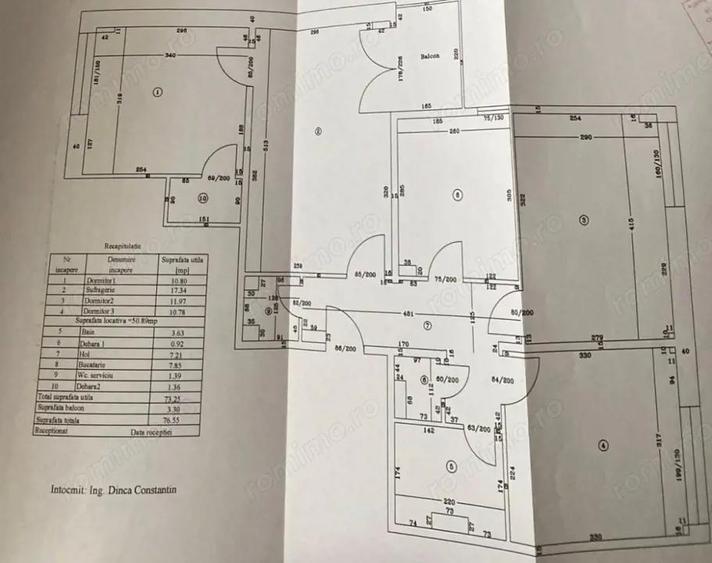 Apartament 4 camere, 82 mp, zona Calea Bucure?ti/Rotonda - 1