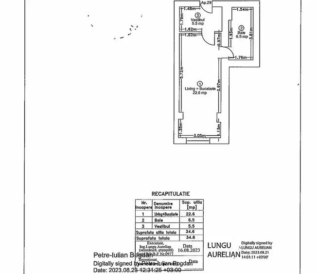 Garsoniera | Mobilata & utilata | Ivory Residence | Direct Proprietar - 15