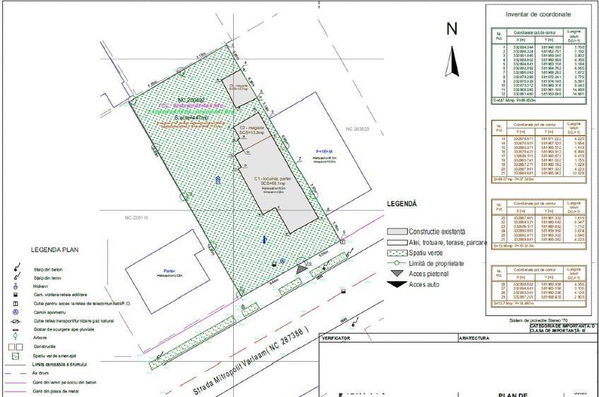 Teren Construcții intravilan de 450 mp, în Bucureștii Noi