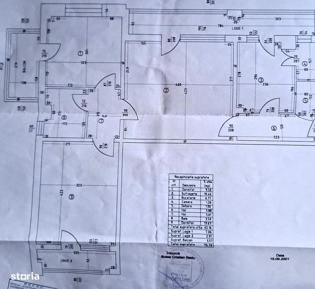 Apartament cu 3 camere în Craiovița Nouă