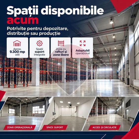 Spațiu industrial, de 9,317 mp, în Theodor Pallady