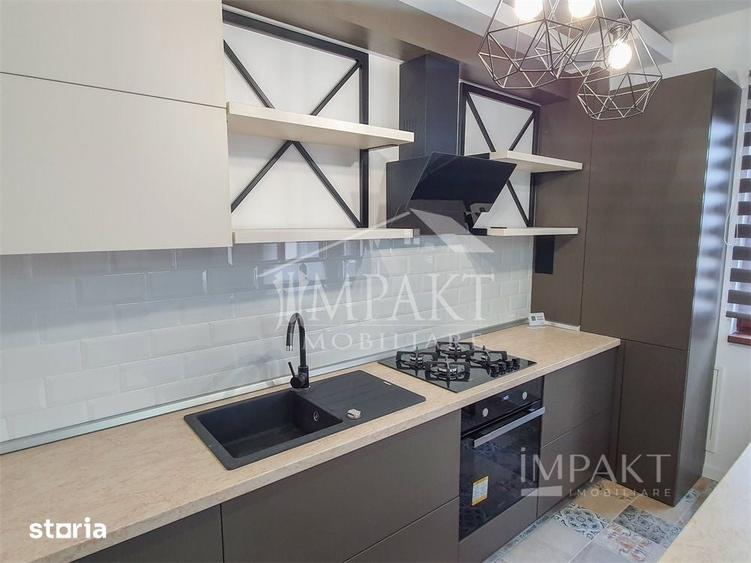 Apartament finisat Lux, complet mobilat si utilat, parcare subterana, - 1