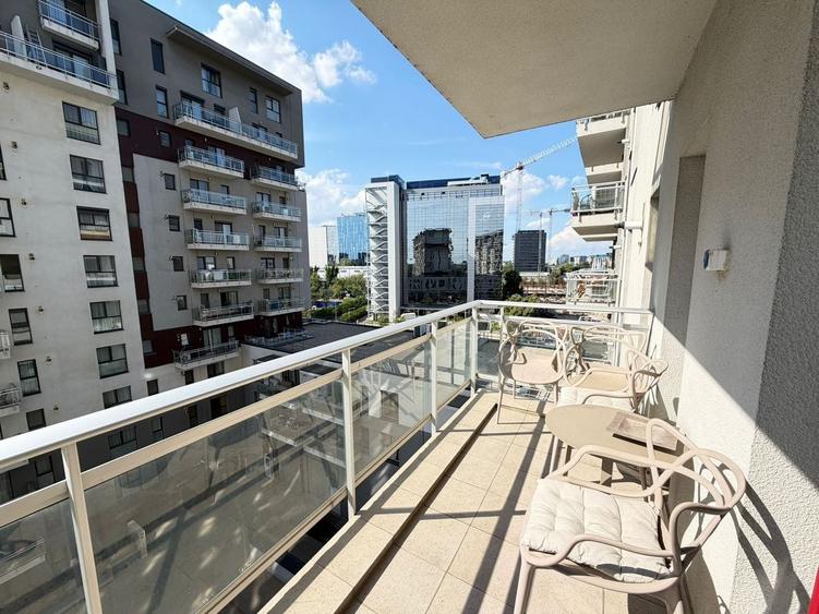 Apartament cu 2 camere semidecomandat, mobilat în Floreasca
