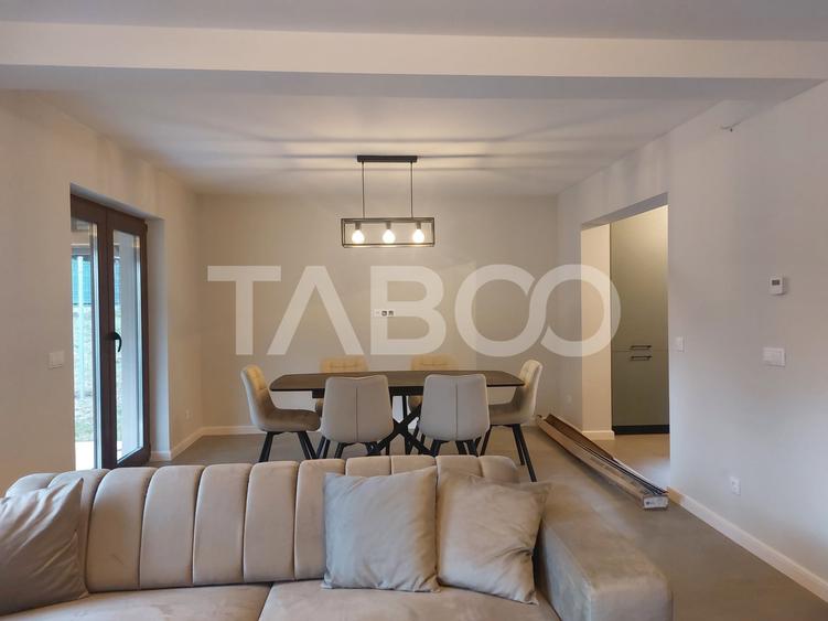 Casa prima inchiriere 5 camere curte 430 mp zona linistita Cisnadie - 3