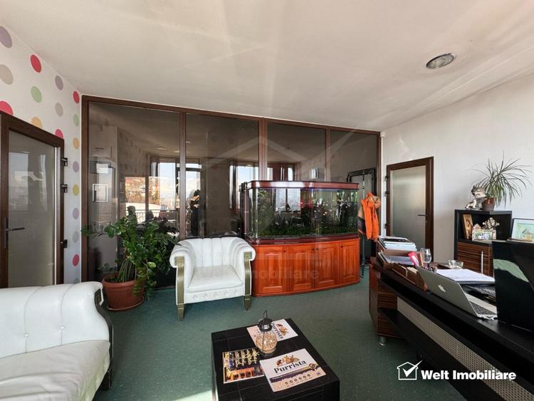 Apartament 4 camere, ultrafinisat, mobilat pentru birou, panorama unica ! - 3