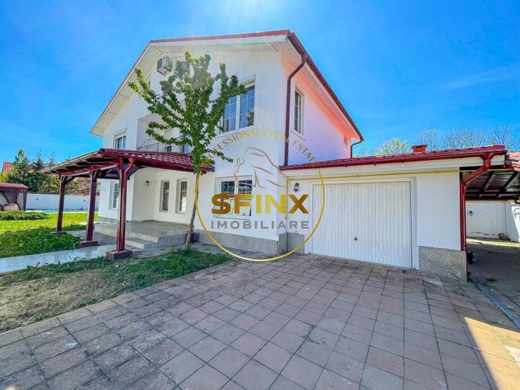 Vila cu piscina teren 828 mp Domnesti, comision 0 - 20