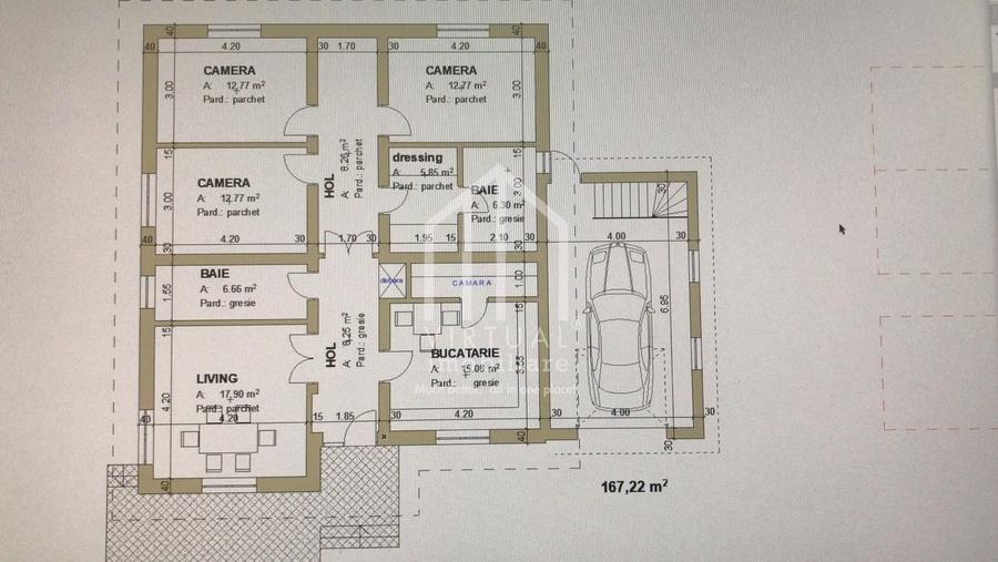 Casa de vanzare in Sibiu: 260mp, 740mp curte, zona Dealul Sibiului - 8