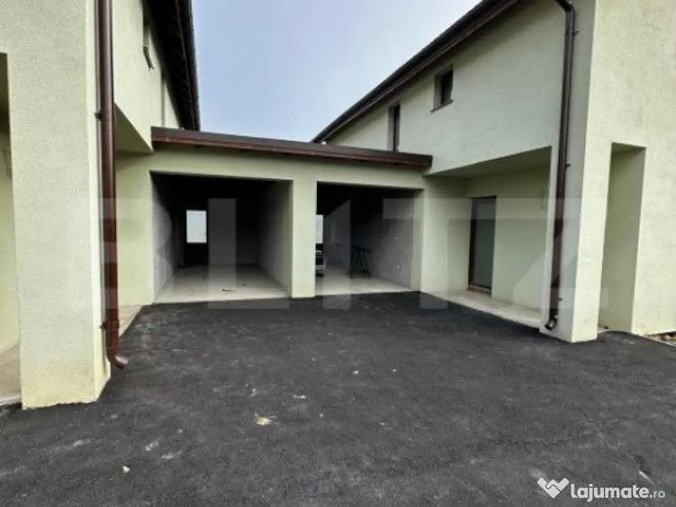 Duplex semifinisat de vanzare , 120 mp , 385 teren, garaj! G - 3