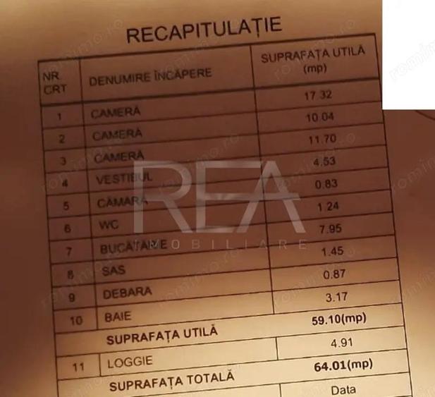 Apartament 3 camere Obor Strada Avrig, balcon - 3