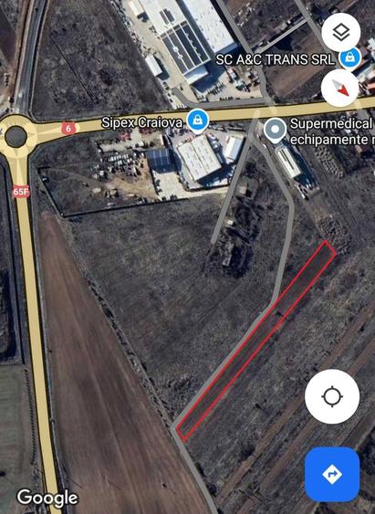 Teren Intravilan Carcea 4.100 mp 33 euro/mp Negociabil - 1