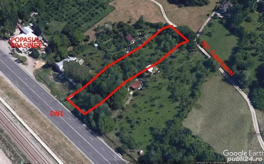 Teren intravilan de vanzare, Breaza-Frasinet, 2600mp, langa DN1 - 1