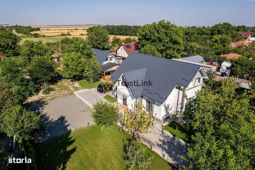 Casa premium teren 3.000 mp, livada ?i zona BBQ Frumusani - 20