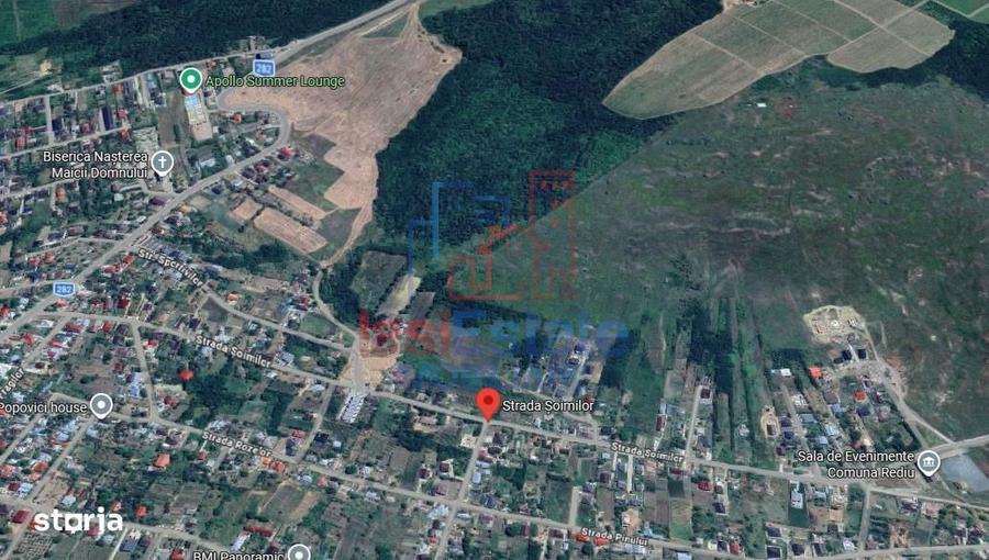 Breazu Rediu TEREN 1145mp cu casa Batraneasca la asfalt cu utilitati - 1