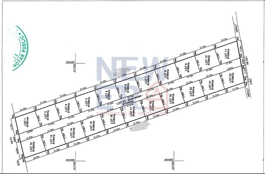 Teren  intravilan cu sprafata de 10.000 mp  – Corbeanca, zona Ostratu - 2