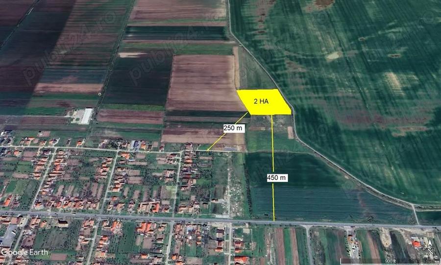 2 ha teren de vanzare in Vladimirescu- Cicir - 2