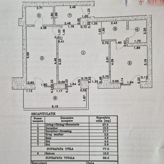3 CAMERE LUX| 90 mp -Cortina 126| EROU IANCU NICOLAE - 24