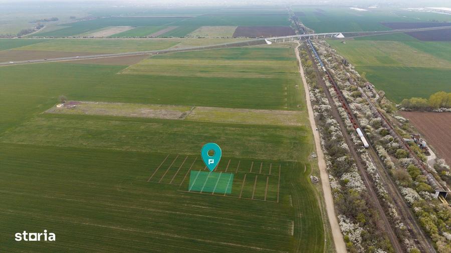 Teren dezvoltare bloc P+2E+M Giroc PUZ aprobat - 2