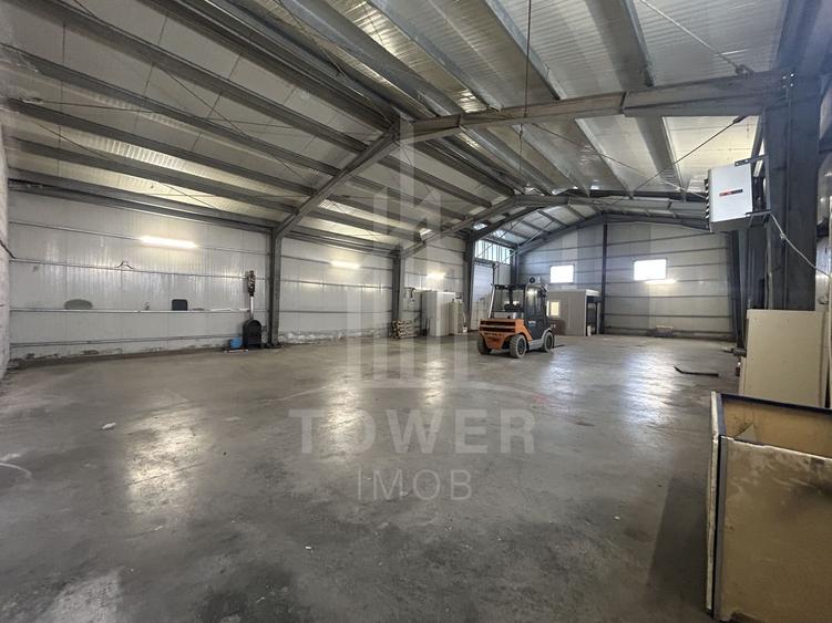 Hală Industrială Modernă 300 mp – Birou, Curent Trifazic și Acces Securizat - 3