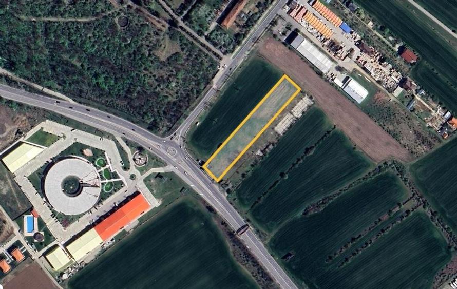 Pret redus! 5000mp intravilan Snagov Plaza,  28 ml - deschidere DN1 - 7