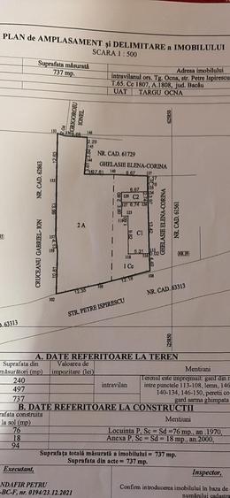 Casa de vanzare Targu Ocna - 1
