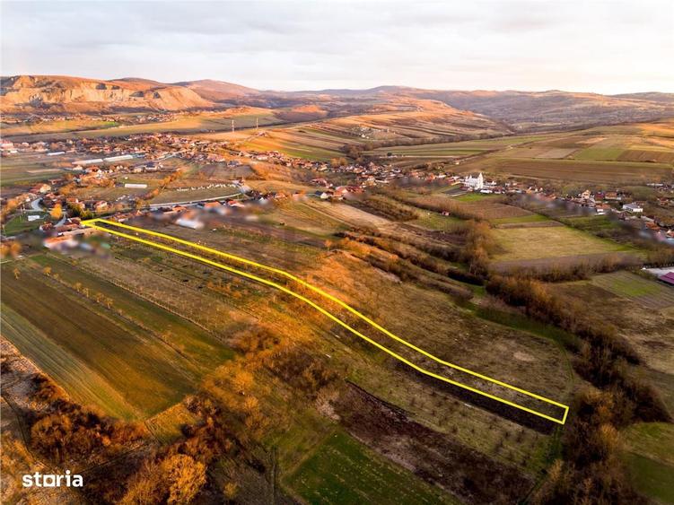 RECO Teren intravilan pentru loc de casa 5342 mp- sat.Hotar - 2