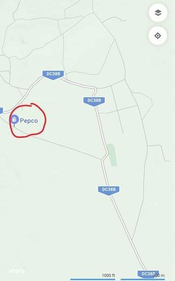 Teren de 1000 mp, în Horlești