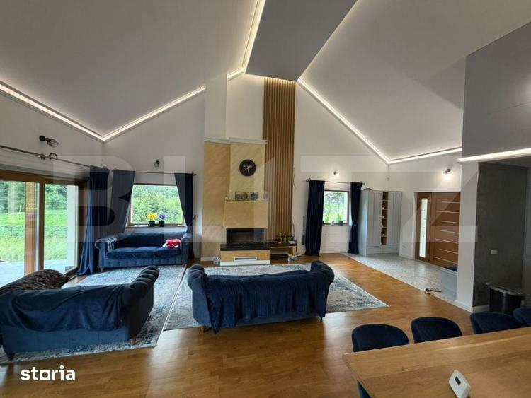 Casă cu 5 camere cu Teren 3000 Mp în Mălini