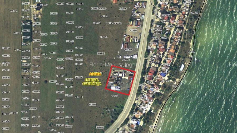 Teren intravilan 3720mp D=58ml zona industrialaRO-RO toat...