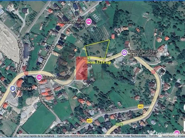 Teren intravilan 3214 mp in Rucar cu deschidere 56 m i... - 1