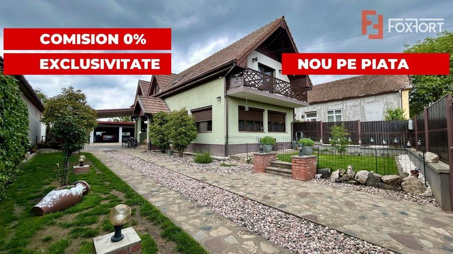 COMISION 0% Casa individuala 4 camere utilata, cu garaj dublu - Giarmata - 1