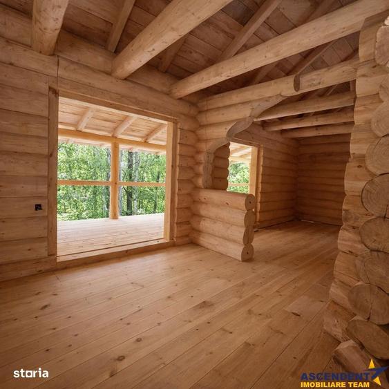 3.000mp de incantare montana cu cabana din lemn masiv, Zarnesti Tohani - 2