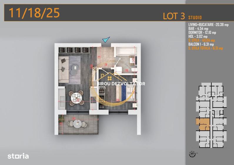 Promo|Decomandat|Investitie|Parcare gratis|titan ikea pallady metrou| - 6
