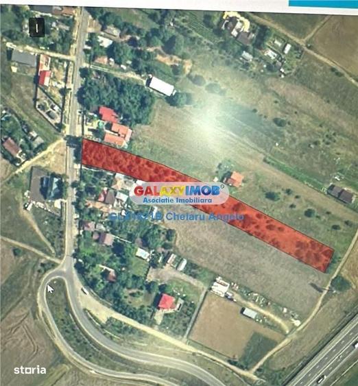 Snagov- Gruiu teren 6209 mp ,asfalt toate utilitatile gaze,apa ca - 1