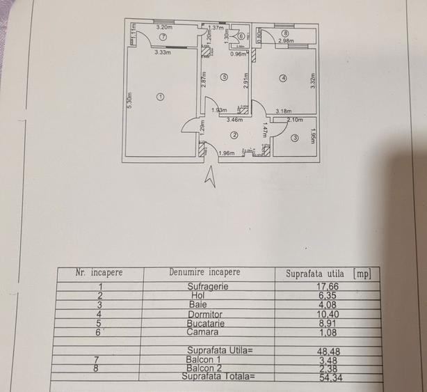 Apartament 2 camere stradal micro 18 - 4