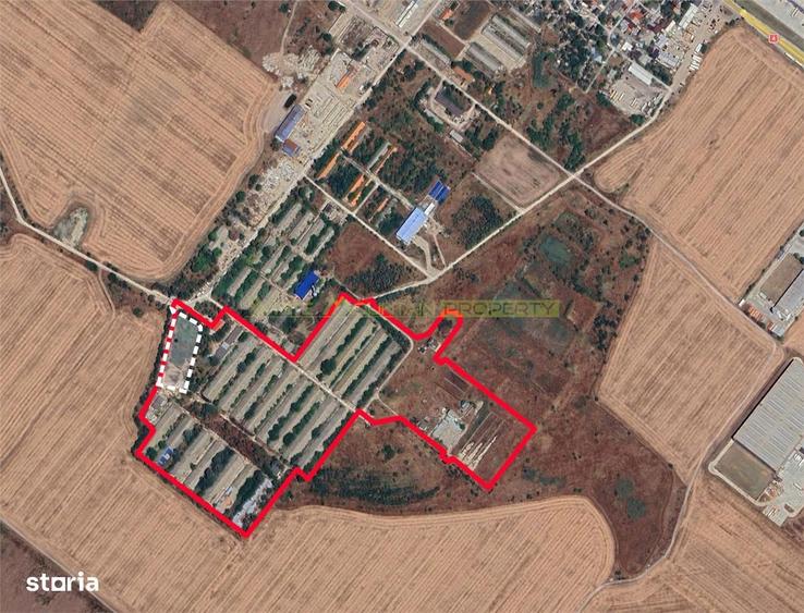 Popesti Leordeni, 5.860 mp teren industrial - 1
