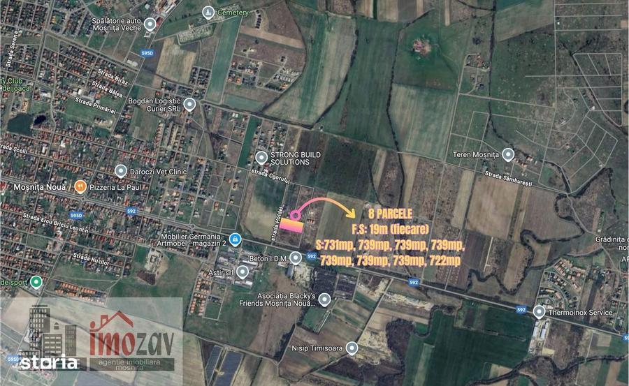 8 Parcele de teren de vanzare Strada Recoltei (5 vandute - 3 ramase) - 4