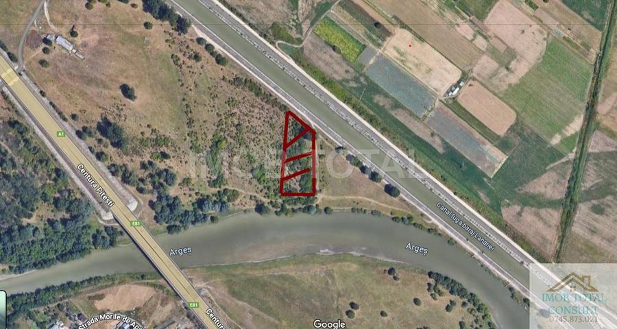 Teren 6667 Pitesti, zona Sticlelor( Baraj Prundu) - 1