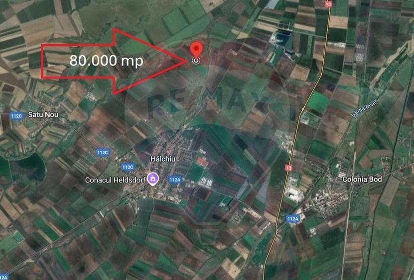 Teren de vanzare  Halchiu 80.000 MP - 8