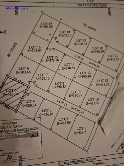 Pantelimon - ilfov, teren lotizat - 1