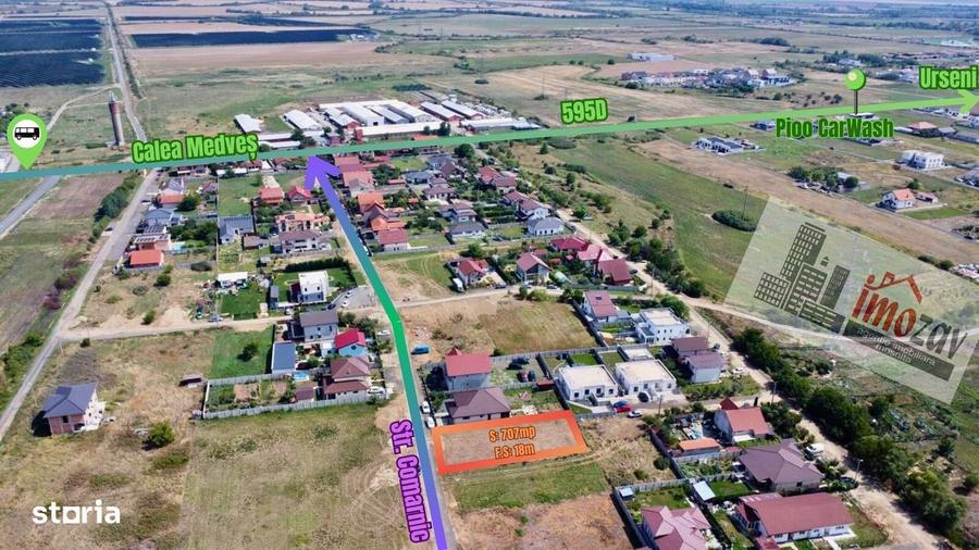 Parcela de vanzare Mosnita Noua, Strada Comarnic - 3