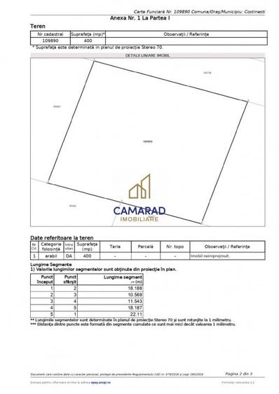Teren de vanzare de 800 mp - Schitu (Costinesti) - 6