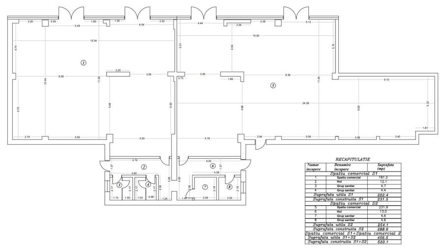 Spatii comerciale de inchiriat in Galeriile Belvedere - 2