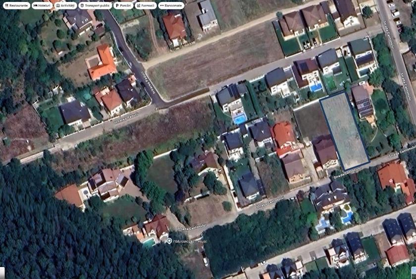 Teren Corbeanca intravilan – Str. Cantonului, 1118 mp, zonă rezidențială - 2