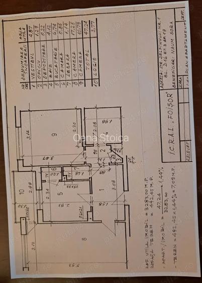 Apartament 2 camere decomandat de vanzare Apartament 2 camere decomandat de vanzare