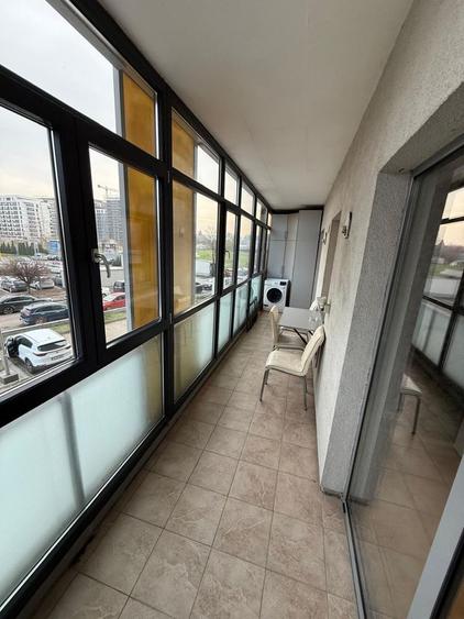 Inchiriez 550 euro sau vand apartament complet mobilat si utilat cu 2 camere Doamna Ghica Plaza etaj 1 bloc nou 2011 - 2