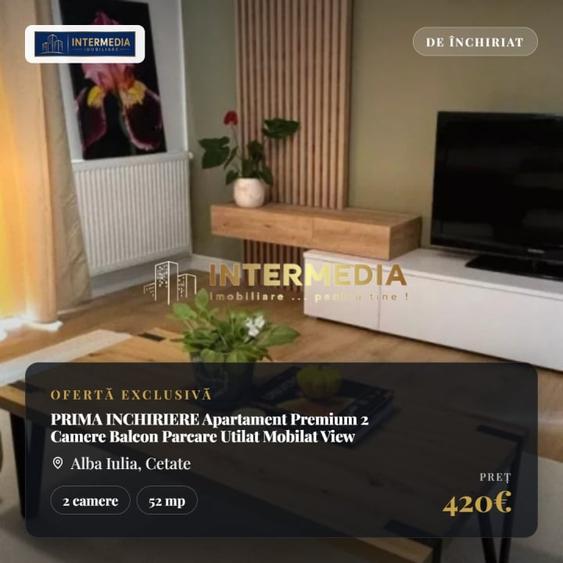 Apartament cu 2 camere semidecomandat, mobilat în Cetate