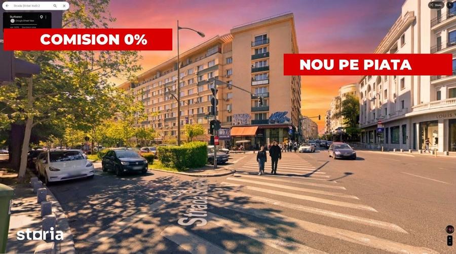 Apartament cu 2 camere semidecomandat, mobilat în Cișmigiu