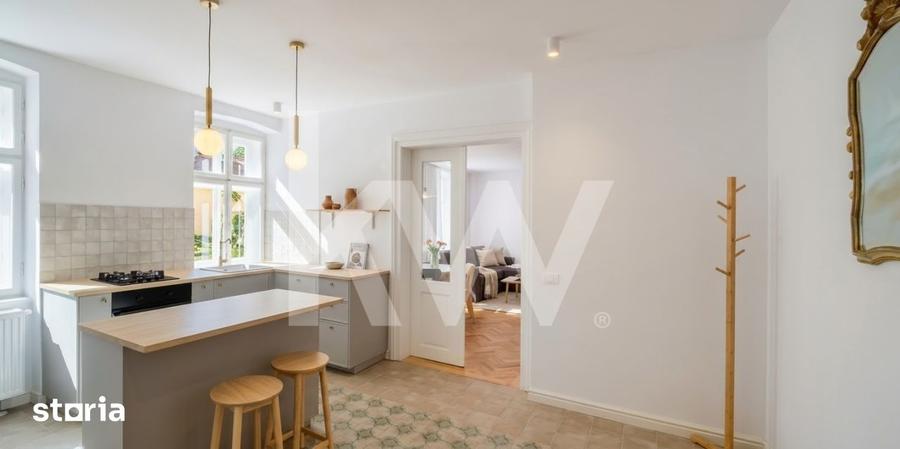 Apartament cu 2 camere, mobilat în Centrul Istoric