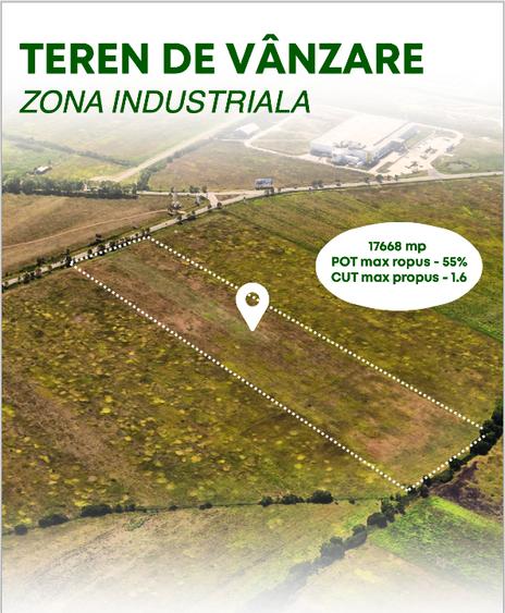 Teren Construcții intravilan de 17668 mp, în Ghiroda