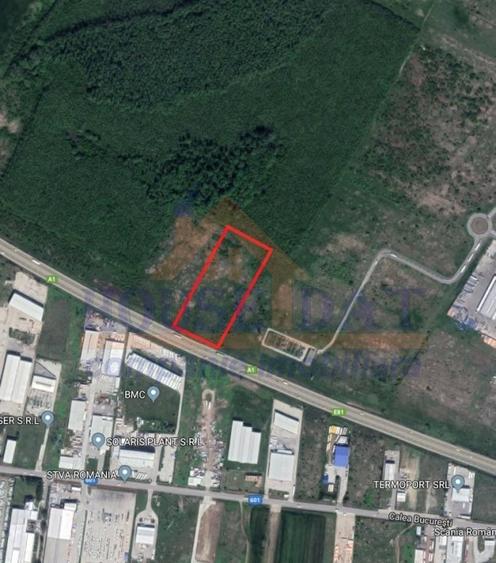 Teren Construcții intravilan de 14000 mp, în Dragomirești-Vale